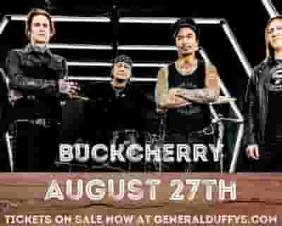 Buckcherry and Hinder tickets blurred poster image