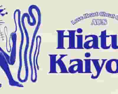 Hiatus Kaiyote tickets blurred poster image