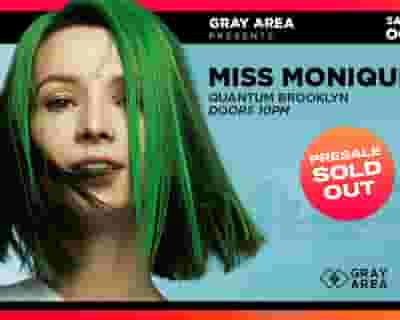 Miss Monique tickets blurred poster image