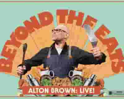 Alton Brown tickets blurred poster image