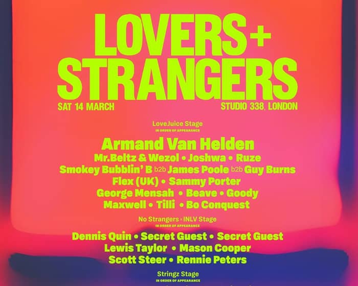 Lovers+Strangers tickets