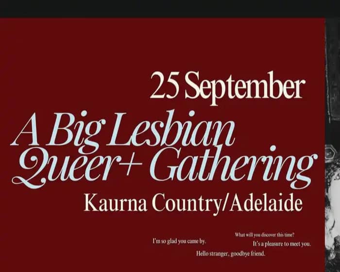 Big Lesbian/Queer+ Gathering tickets