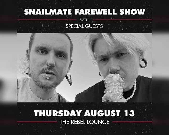 SNAILMATE tickets