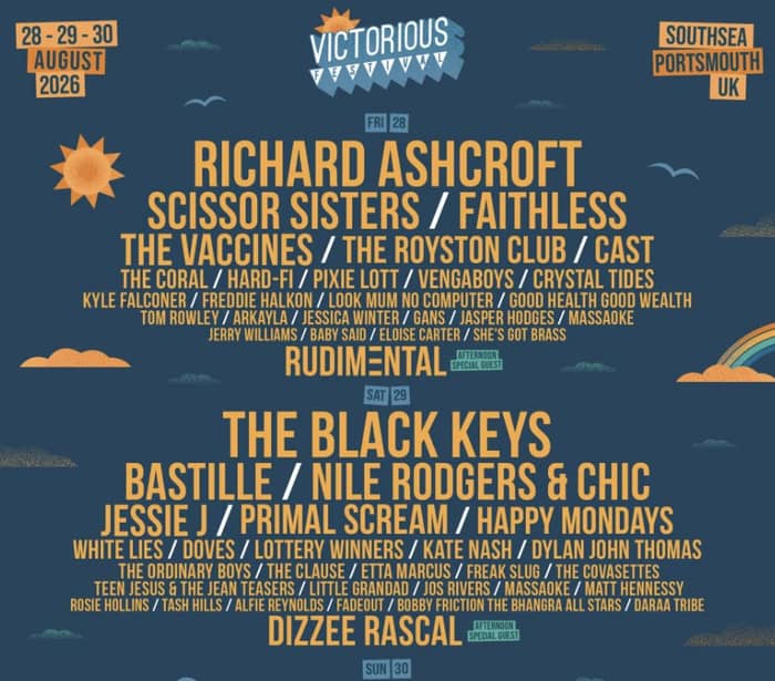 Victorious Festival 2026 tickets