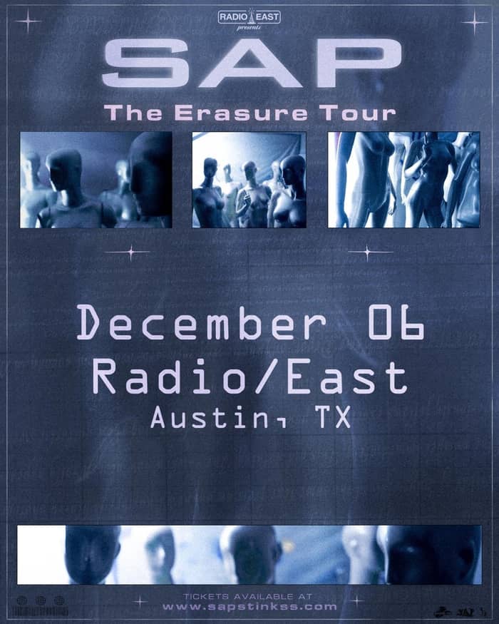 Radio/East Presents: Sap tickets