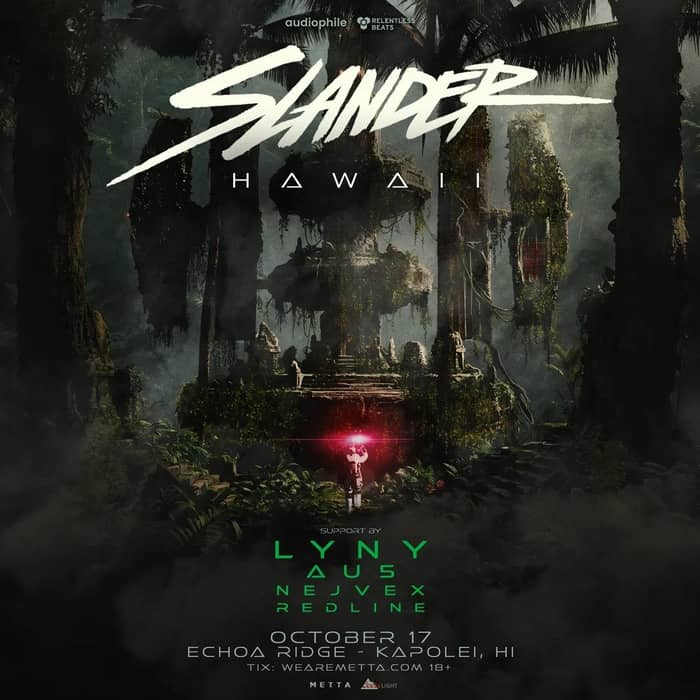 SLANDER tickets