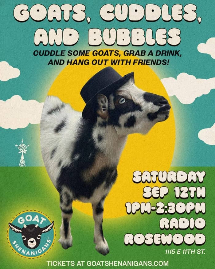 Goat Cuddles & Bubbles tickets