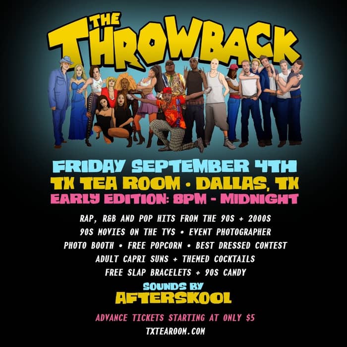 The Throwback Party tickets
