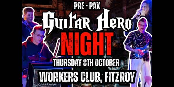 Pre-Pax Guitar Hero Night tickets
