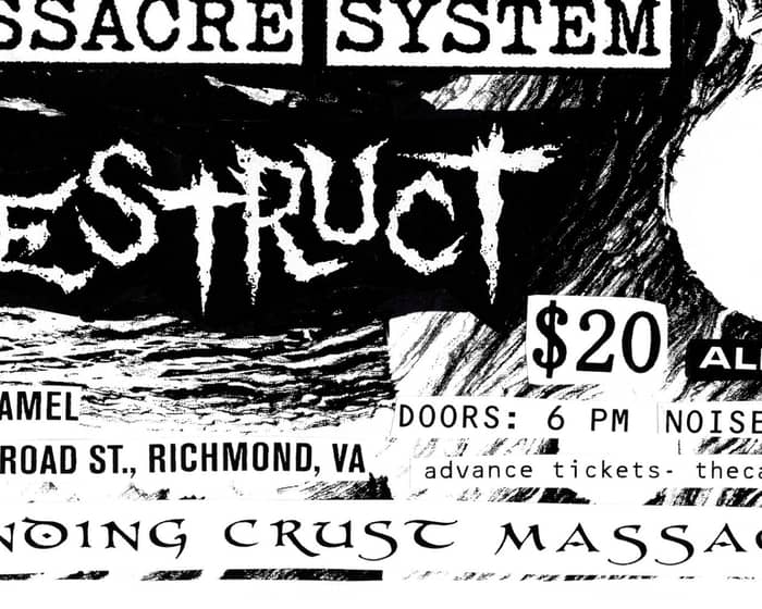 Public Acid, Ulcer, No Fucker, Destruct, Massacre System tickets