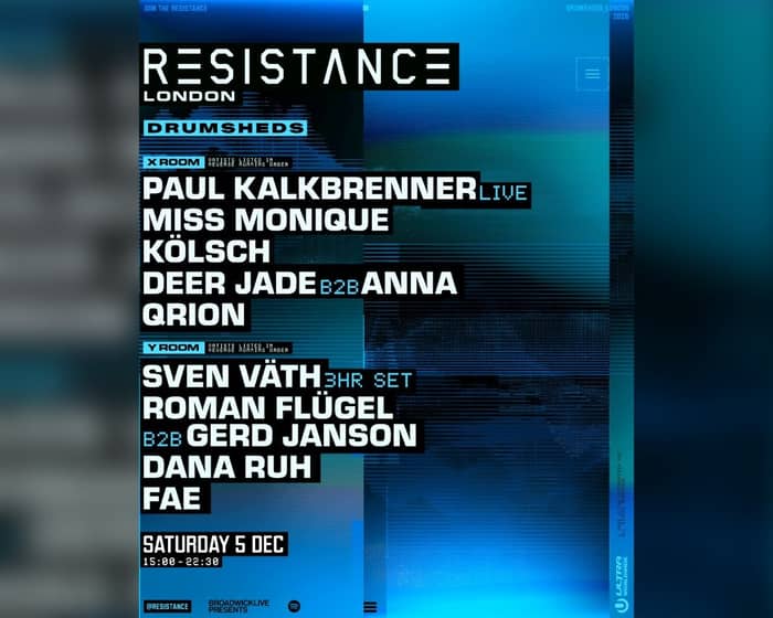 Resistance London tickets