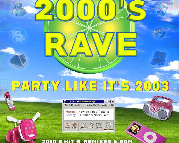 2000s Rave tickets