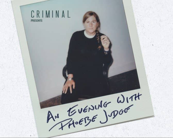 Criminal Presents: An Evening with Phoebe Judge tickets