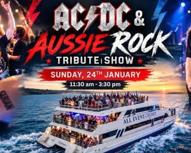 ACDC & Aussie Rock Anthems | Tribute Show | Newcastle Harbour Cruise tickets