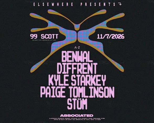 Elsewhere Presents: Benwal, Diffrent, Kyle Starkey, Paige Tomlinson, STÜM tickets