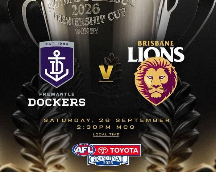 2026 Toyota AFL Grand Final | Fremantle vs. Brisbane Lions tickets