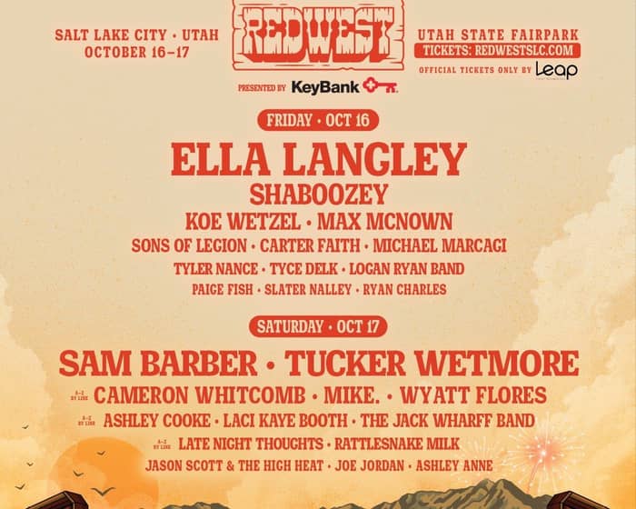 Redwest Country Festival tickets