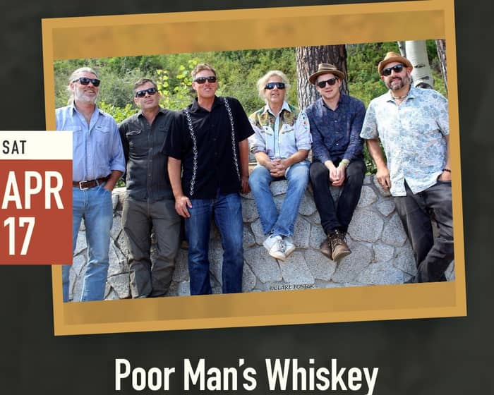 Poor Man's Whiskey tickets