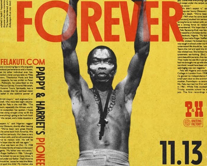 FELA FOREVER! tickets