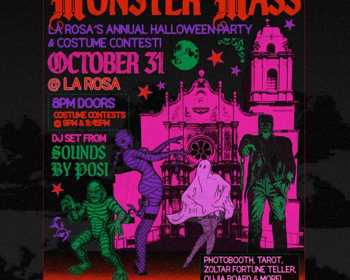 MONSTER MASS HALLOWEEN PARTY tickets