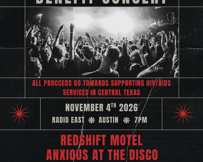 2nd Annual HCRA Benefit feat. Redshift Motel / Anxious at the Disco / Killer Tango tickets