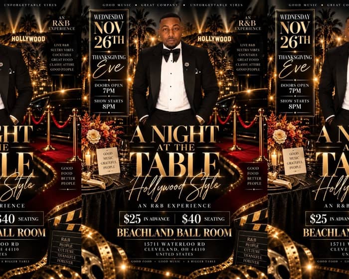 A Night At the Table "Hollywood Style" tickets