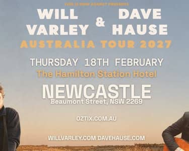 Will Varley & Dave Hause - Australian Tour 2027 tickets