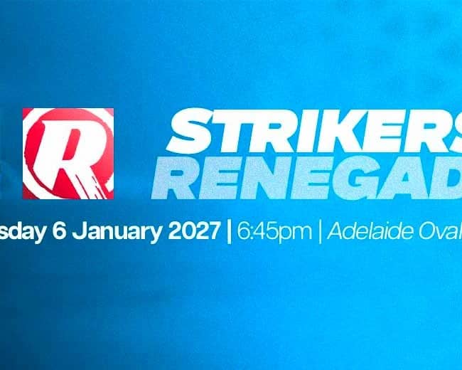 BBL|16 Adelaide Strikers v Melbourne Renegades tickets