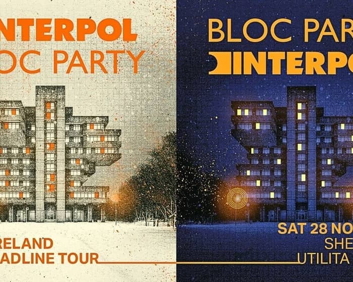 Bloc Party & Interpol Co-Headline Tour tickets