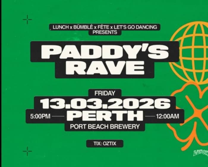 Paddys Rave tickets