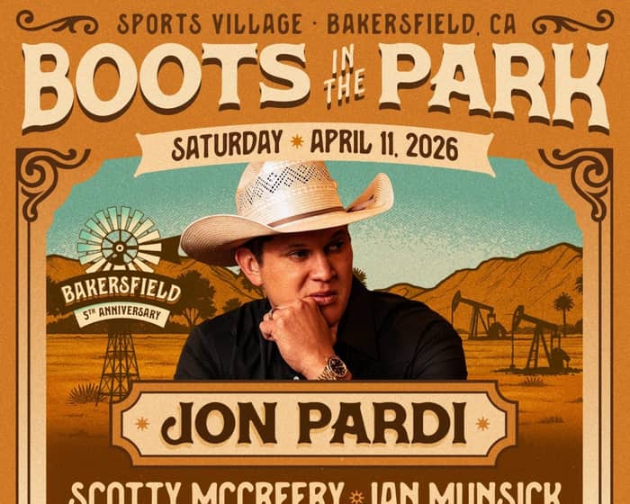 Boots In The Park 2026 tickets