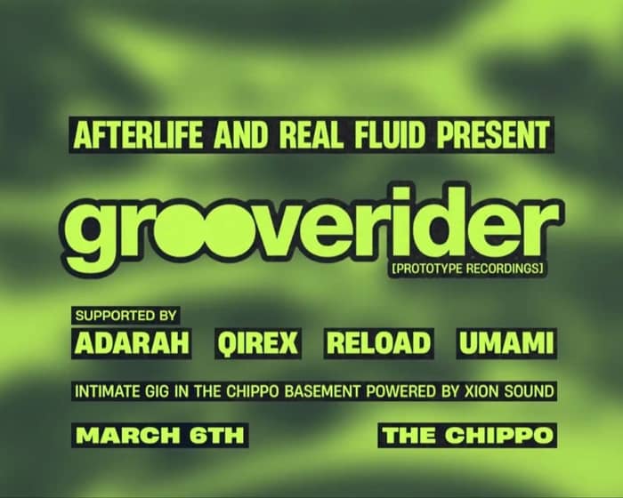 Grooverider tickets