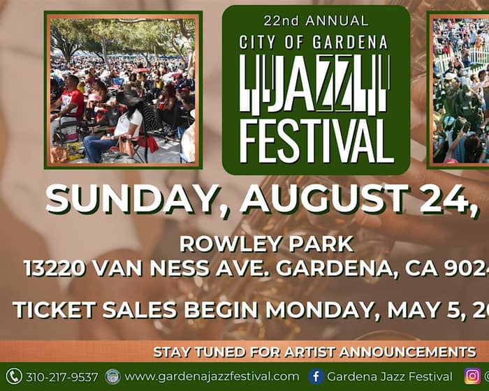 22nd Annual Gardena Jazz Festival tickets