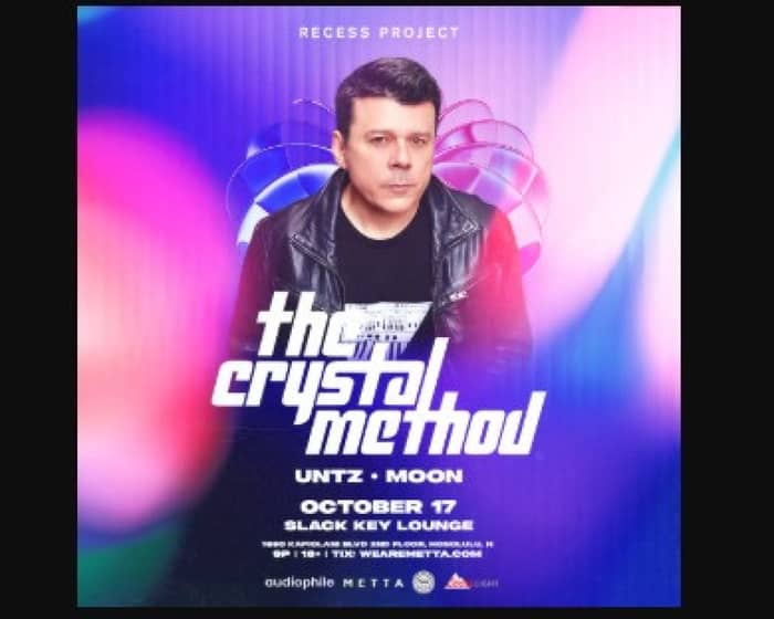 The Crystal Method tickets