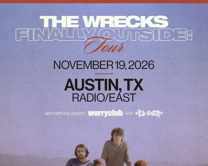 The Wrecks - Finally : OUTSIDE Tour tickets