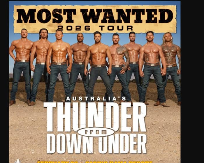 Thunder from Down Under tickets