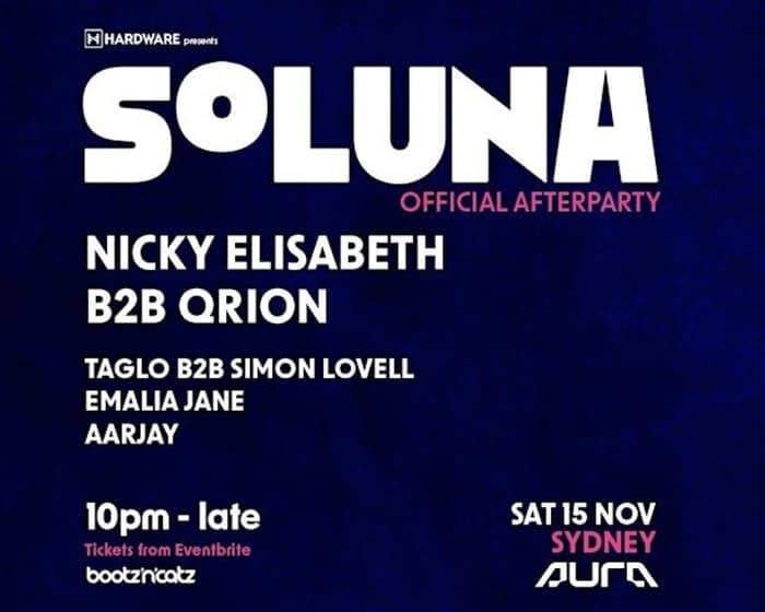 Soluna Sydney Official Afterparty tickets