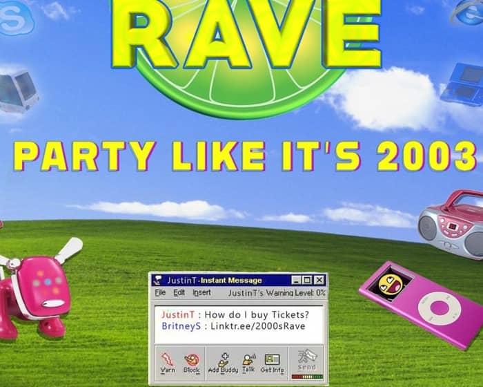 2000s Rave tickets