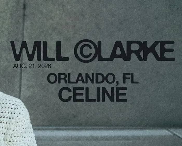 Will Clarke tickets