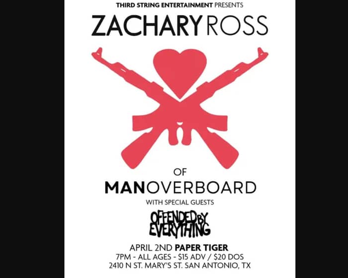 Zachary Ross tickets