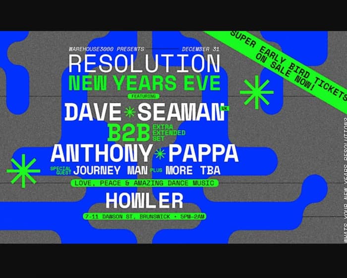 Resolution NYE tickets