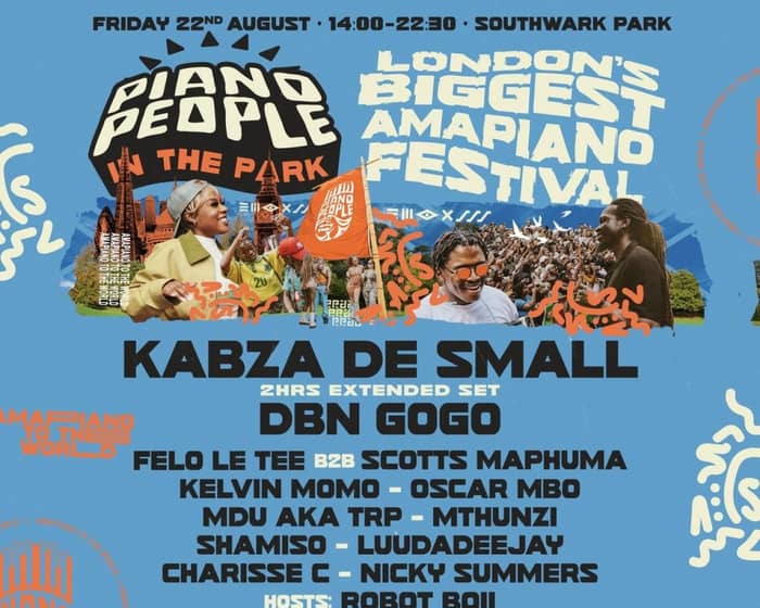 Piano People In The Park tickets