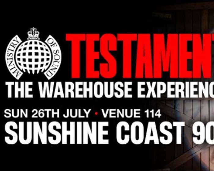 Ministry of Sound Testament - 90s Session tickets