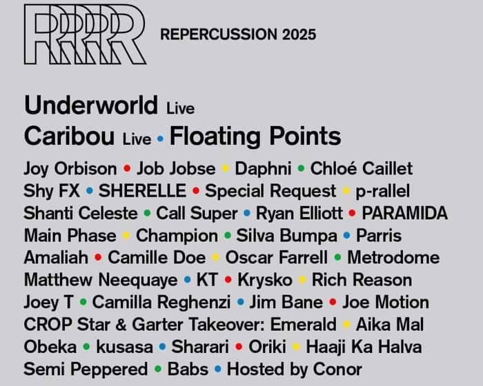 Warehouse Project Presents: Repercussion 2025 tickets