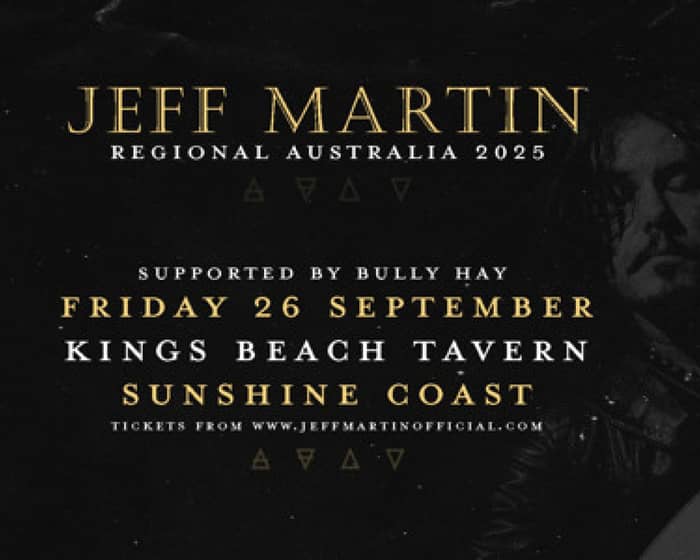 Jeff Martin tickets