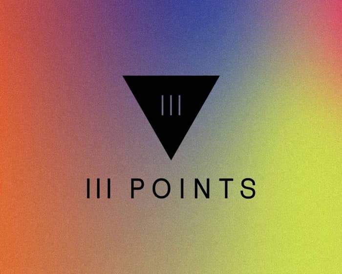 III Points Music Festival 2022 tickets