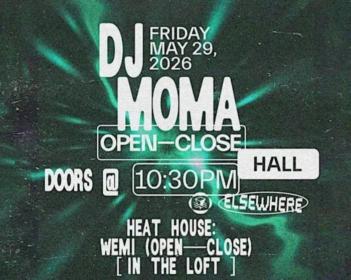 DJ Moma tickets