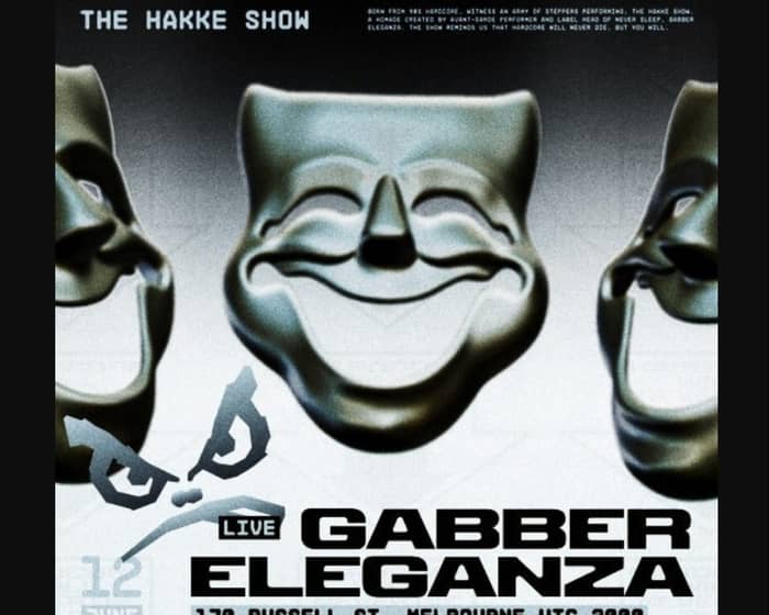 Gabber Eleganza tickets