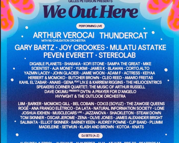 We Out Here Festival 2026 tickets