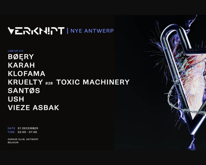 Verknipt NYE Antwerpen tickets